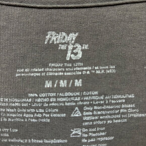 Friday the 13th Jason Vorhees Camp Crystal Lake T-Shirt Size Medium - Picture 4 of 4